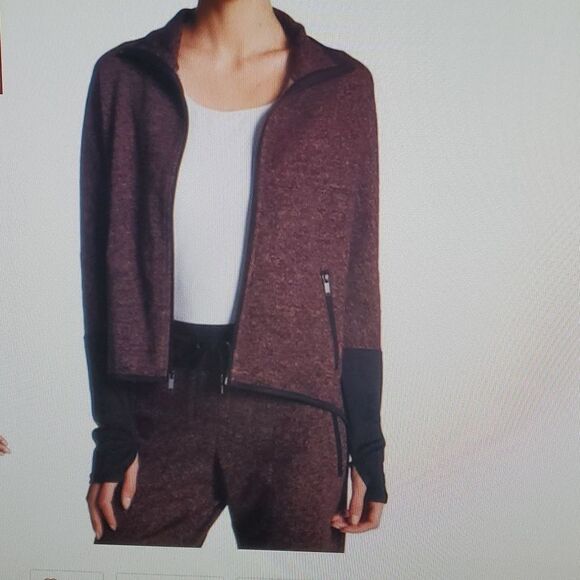 WARRIOR BY Danica Patrick Terry Hi-low Jacket and Jogger pants 1X - Picture 1 of 14